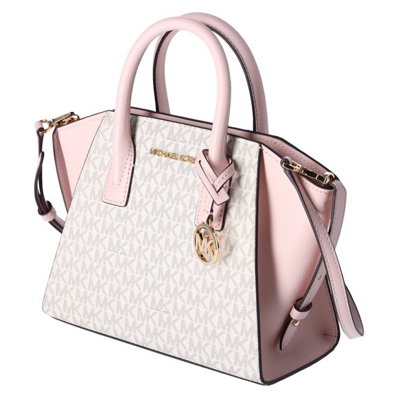 Michael Kors Avril Small Logo Top-Zip Satchel - Picture 5 of 13